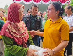 Pemprov Kalbar dan DKPTHP Sanggau Gelar Gerakan Pangan Murah Jelang Natal dan Tahun Baru