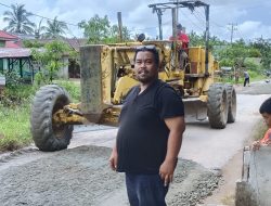 Kades Pasir Panjang Apresiasi Perbaikan Jalan Bardanadi, Harap Dilanjutkan Hotmix