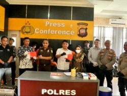 Polres Singkawang Musnahkan 84,64 Gram Sabu dari Dua Kasus Narkotika Selama November 2025
