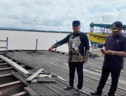 Kondisi Dermaga Feri Parit Sarim–Sungai Nipah Memprihatinkan, Bupati Kubu Raya Minta Perbaikan Segera