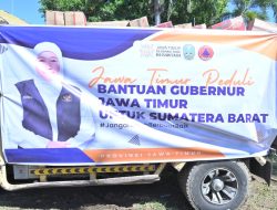 Sumbar Terima Bantuan Penanganan Bencana Rp2,5 Miliar dari Pemprov Jawa Timur