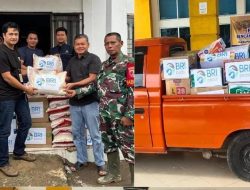 BRI Cabang Painan Salurkan Bantuan Sembako untuk Korban Banjir di Pesisir Selatan