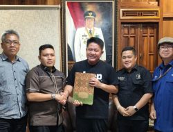 Audiensi IPF Sumsel ke Gubernur: Pelantikan di Griya Agung Ditetapkan, Palembang Jadi Tuan Rumah Kejuaraan Internasional Fickeball 2026