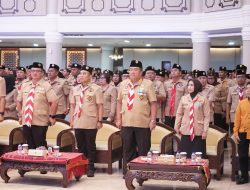 Bupati Asahan Hadiri Pengukuhan dan Pelantikan Mabida, Kwarda, dan LPK Gerakan Pramuka Sumatera Utara