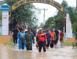 Wabup Batu Bara Tinjau Langsung Titik Lokasi Banjir