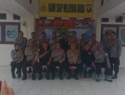 Pisah Sambut Kapolsek Rantau Bayur Digelar Sederhana dan Penuh Keakraban