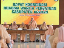 Rakor Desember 2025, DWP Asahan Perkuat Peran Keluarga dan Kepedulian Sosial