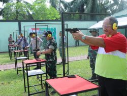 Bupati Asahan Bersama Forkopimda Ikuti Eksibisi Menembak Executive 2025