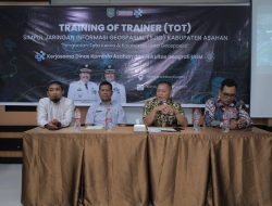 Pemkab Asahan Gelar Training of Trainers Simpul Jaringan Informasi Geospasial Kabupaten Asahan
