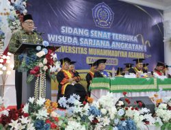 Pemkab Asahan Hadiri Wisuda Perdana Sarjana UMMAS Tahun 2025
