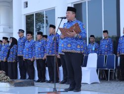 Bupati Asahan Ajak ASN Perkuat Integritas pada Upacara HUT Korpri ke-54