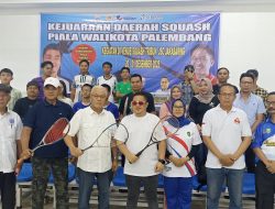 Kejuaraan Squash Piala Wali Kota Palembang Digelar, Fokus Cetak Atlet Berprestasi