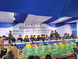 Bea Cukai Amankan Rokok Ilegal Impor Asal Kamboja di Pelabuhan Dwikora Pontianak