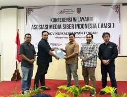 Sunrise Sinulingga-Prasetyo Budiyanto Pimpin AMSI Kalteng Periode 2025-2029