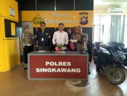 Polres Singkawang Ungkap Dua Kasus Curanmor dan Satu Pencurian Biasa di Awal Januari 2026