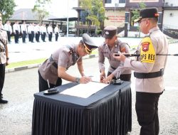 Polres Sekadau Gelar Sertijab Wakapolres dan Kabagops, Kapolres Tekankan Profesionalisme dan Loyalitas
