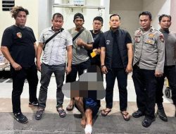 Residivis Curanmor Dilumpuhkan Polisi Usai Gasak Motor di Kantor Camat Pontianak Utara