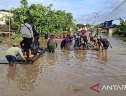 Hujan Deras Picu Banjir di Sanggau, Ratusan Rumah Terendam dan Akses Perbatasan Lumpuh