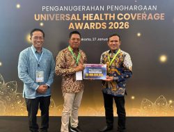Bupati Lotim Terima UHC Awards 2026, 31 Provinsi dan 397 Kabupaten/Kota