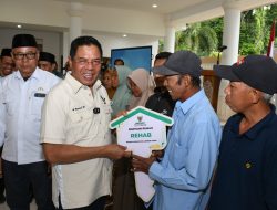 Baznas dan Pemda Lotim Sediakan Gerobak UKM, dan 73 Unit Rumah Layak Huni
