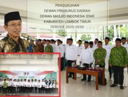Sekda Tekankan Sinergi Pengurus DMI Lombok Timur