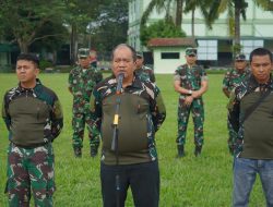 Bupati Asahan Uji Terbang Drone Pertanian di Lahan Pangan Padi Gogo Kodim 0208/AS