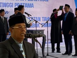 Lantik Dua Pejabat Pimpinan Tinggi Pratama