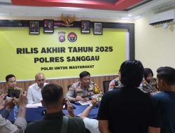 Polres Sanggau Catat Peningkatan Penanganan Perkara Sepanjang 2025, Penyelesaian Kasus Naik Signifikan
