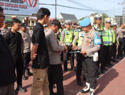 Wakapolres Sanggau Pimpin Gaktibplin, Tekankan Disiplin dan Profesionalisme Anggota