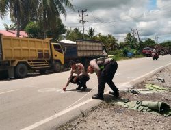 Kecelakaan Beruntun di Tebas Sambas Libatkan Empat Kendaraan, Satu Orang Tewas