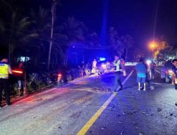 Kecelakaan Tragis di Jalan Raya Kuala Mempawah, Tiga Remaja Tewas di Tempat