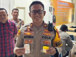 Pimpinan Polres Mempawah Jalani Tes Urine, Tegaskan Komitmen Bersih dari Narkoba