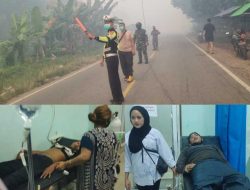 Karhutla di Desa Galang Mempawah Belum Padam, Tiga Warga Alami ISPA
