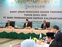 Gubernur Kalbar Pimpin RUPS Bank Kalbar, Sepakati Penguatan Modal dan Transformasi Digital