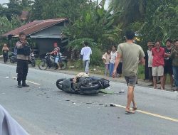 Dua Pengendara Motor Tewas dalam Tabrakan dengan Mobil Box di Pemangkat Sambas