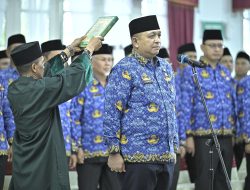 Gubernur Mahyeldi Lantik Andree Harmadi Algamar Sebagai Kepala Biro Umum Setdaprov Sumbar