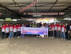 Bersama PJR Ditlandas Polda Sumsel, JNE Palembang Gelar Safety Riding Untuk Tingkatkan Keselamatan Kurir 