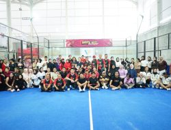 DPC PDI Perjuangan Kota Palembang Hadirkan Sportivitas dan Ekonomi Kerakyatan Lewat Barata Musi Padel Tournament