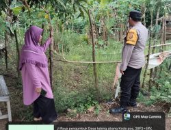 Bhabinkamtibmas Polsek Rantau Bayur Gerakkan Masyarakat Mendukung Swasembada Pangan