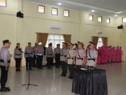 Polres Singkawang Gelar Sertijab Tiga Pejabat, Kapolres Tekankan Profesionalisme dan Pelayanan Publik