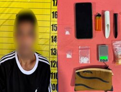 Diduga Edarkan Sabu, Pria di Tayan Hilir Ditangkap Polisi di Area Jogging Track