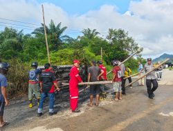 Mobil Mitsubishi Terbakar di Entikong, Diduga Akibat Kerusakan Bering Roda