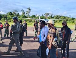 Aparat Gabungan Perketat Pengamanan Bandara Koroway Batu Pasca Insiden Penembakan Pilot