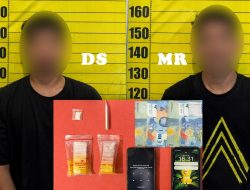 Peredaran Sabu di Wilayah Perbatasan Terbongkar, Dua Terduga Pelaku Diamankan Polisi