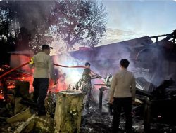 Kebakaran Hanguskan Ruang Kelas Tak Terpakai di SDN 03 Nibung, Kerugian Capai Rp30 Juta