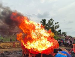 Ritual Bakar Naga Tutup Rangkaian Cap Go Meh 2026 di Pontianak