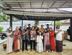 Hangatnya Lebaran, Dirintelkam Polda Sumsel Pererat Silaturahmi dengan Awak Media