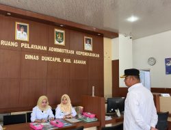 Dinas Kependudukan dan Pencatatan Sipil Asahan Siap Layani Masyarakat Pasca Lebaran