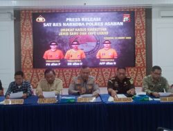 Sindikat Malaysia Tumbang: 10 Kg Sabu dan 891 Vape Berbahaya Diamankan di Asahan