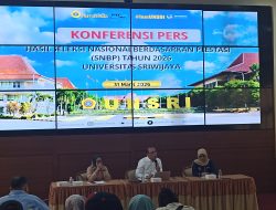23.432 Pendaftar Rebut 2.294 Kursi SNBP 2026 di Universitas Sriwijaya